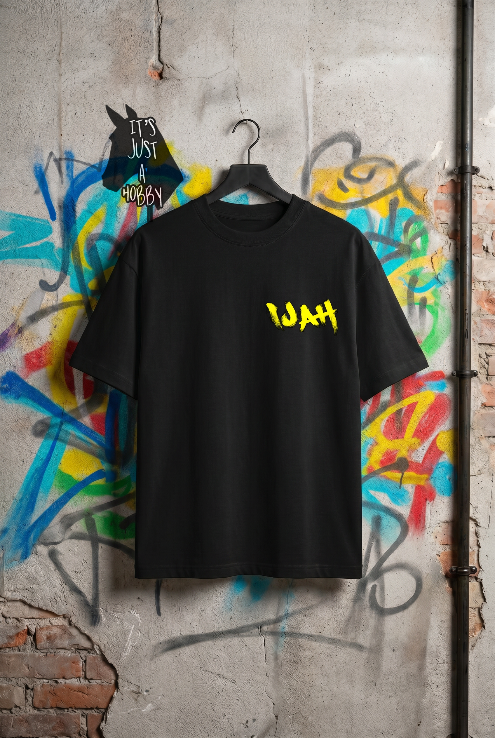 YELLOW / BLACK GRAFFITI