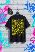 YELLOW / BLACK GRAFFITI