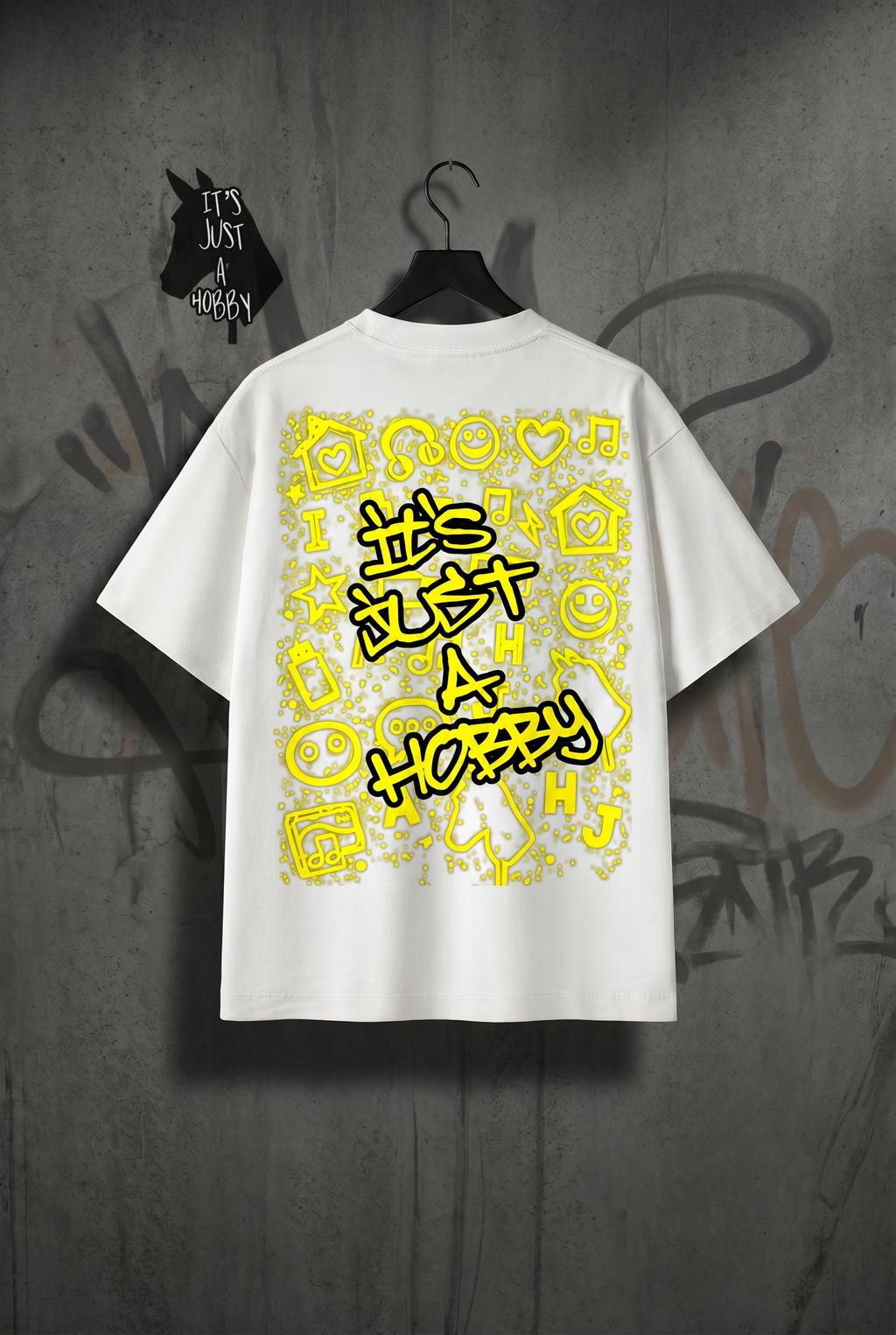 YELLOW / BLACK GRAFFITI